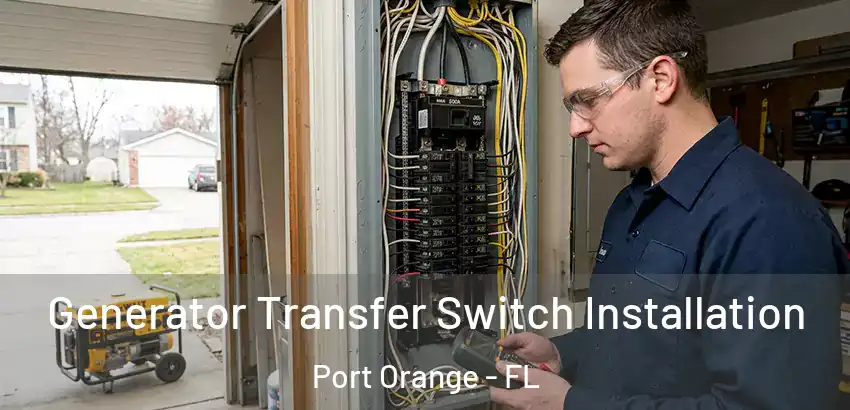 Generator Transfer Switch Installation Port Orange - FL