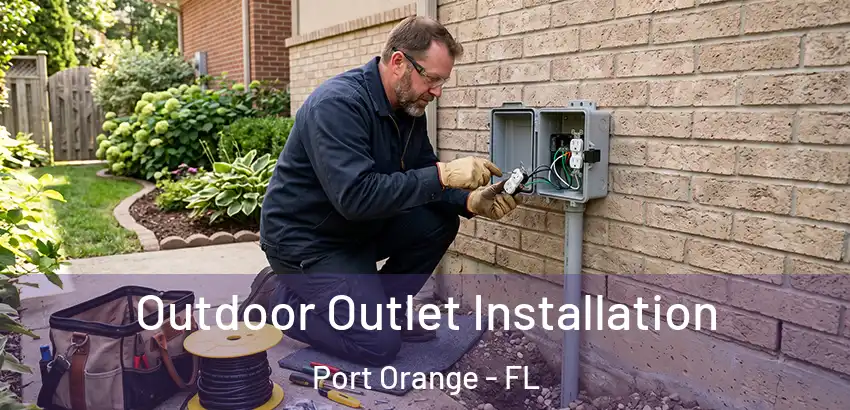 Outdoor Outlet Installation Port Orange - FL