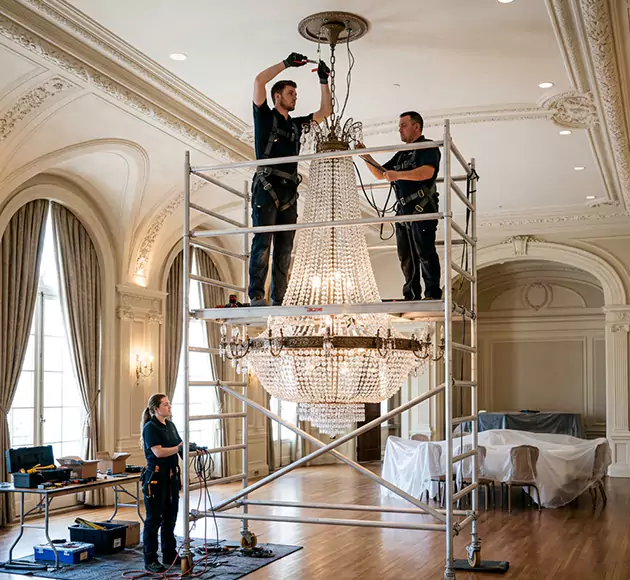 Professional Chandelier Installation: Your Local Fixture Team in Port Orange, FL